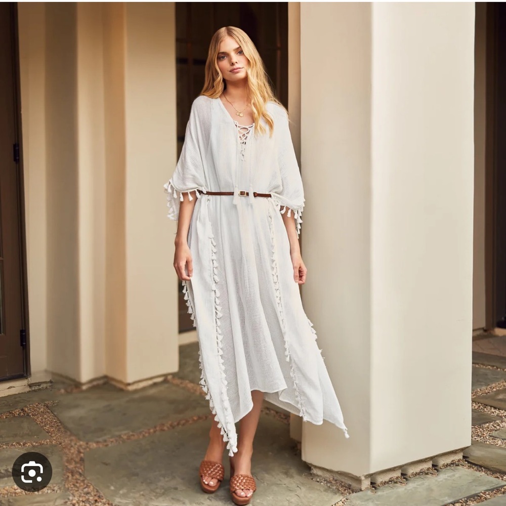 Walter Baker Acapulco Kaftan in white NWT